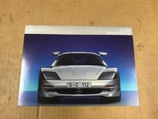 Vintage Mercedes-Benz C112 Experimental Car Dealership Salesman Brochure picture