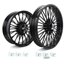 21x3.5 18x5.5 Fat Spoke Wheels for Harley Softail Night Train Springer FLSTS FLS picture
