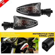 2x Smoke Turn Signals Indicators For Triumph Tiger 1050 2007-13 Aprilia SXV 550 picture