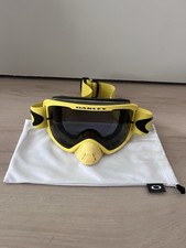 Vintage Oakley L Frame MX Goggles – Yellow/Black W/ Nose Guard & Bag picture