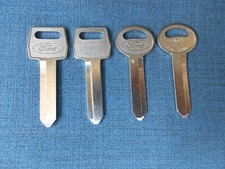4 FORD LOGO KEY BLANKS 1967 - 1992 picture