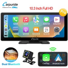 Carpuride W103Pro Wireless Dual Bluetooth Carplay Android Auto Car Stereo Screen picture