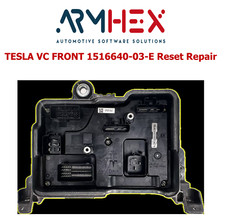 2020-2025 Tesla P1583991-03-C VC Front Module Crash Reset Repair Service - CA picture