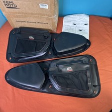 KEMIMOTO Waterproof TPU Front Door Bags w/ Knee Pad For Select 14-23 Polaris RZR picture
