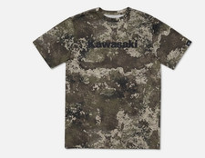 Kawasaki Men's Casual Apparel Truetimber Strata T-Shirt Brown 2XL K004-4644-BR2X picture