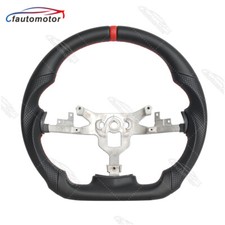 Full Leather Steering Sport Wheel For 2007-2010 Saturn Sky USA STOCK Red Ring picture