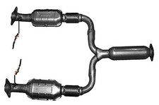 Fits INFINITI Q45 REAR Flex Pipe Catalytic Converters 02-06 SHIPPED IN 3 PIECES picture