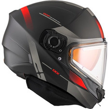 CKX Adult's Contact EDL Edge Snowmobile Helmet Matte Red Medium - 515413 picture