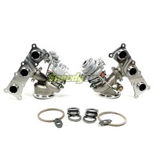 TD04L 19T Billet 6+6 V4-2 Twin Turbo For BMW N54 135i E82 E88 535i 535xi E60 3.0 picture