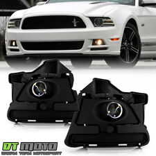 For 2013-2014 Mustang Base|GT|Boss 302 Ford Bumper Fog Lights Lamp w/Switch Pair picture