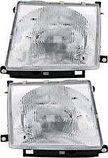 For 1997-2000 Toyota Tacoma Headlight Halogen Set Driver and Passenger Side picture