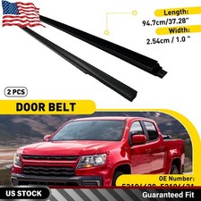 2X Door Window Belt Molding For Chevrolet Colorado 2012-2022 Front Left & Right picture