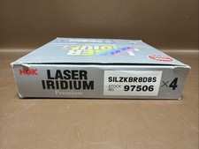 4 NEW OEM LASER IRIDIUM SPARK PLUGS NGK 97506 SILZKBR8D8S picture