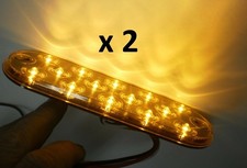 2- Maxxima Low Profile AMBER LED 6