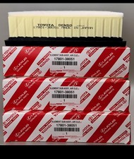 2010-2024 Toyota Genuine OEM Engine Air Filter 17801-38051 . Set x  of 3pcs picture