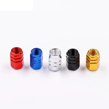 4pcs Aluminum Car Tire Valve Caps Tyre Valve Stem Cover Air Dust Wheel Rim Caps picture