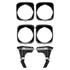 1969 Grill Extensions and Head Light Bezels Kit picture