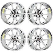 19x9 19x10 Cadillac CTS-V Coupe Bright Chrome Wheels Factory 4647 4677 EXCHANGE picture