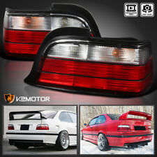 Red/Clear Fits 1992-1998 BMW E36 3-Series 2Dr Coupe Tail Lights Brake Lamps picture