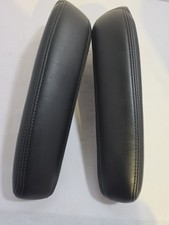 🔥11-20 Dodge Caravan Town Country Front Seat Arm Rest Set Black Leather OEM picture