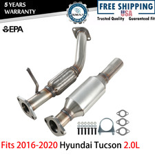 US Fits 2016-2020 Hyundai Tucson 2.0L AWD Rear Catalytic Converter and Flex Pipe picture
