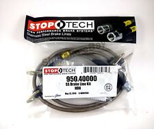 STOPTECH STAINLESS STEEL FRONT BRAKE LINES FOR 90-01 ACURA INTEGRA DA DB DC picture