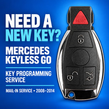 Mercedes Keyless Go Smart Key Programming Service 2006-2014 FBS3 Mail-In picture