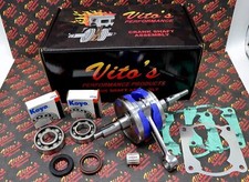 VITOS Yamaha Blaster crankshaft KIT +3mm STROKER crank bearings + spacer + seals picture