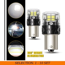 2-20 AUXITO 1156 LED 6500K White Back Up Reverse Light DRL Bulb Turn Signal Lamp picture
