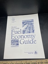 NOS U.S. Department Of Energy 1998 Fuel Economy Guide F8C picture