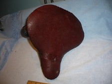 antique motorcycle ORIGINAL seat indian harley whizzer Bike picture