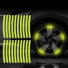 20PCS Reflective Car Wheel Decorative Stripe Stickers Night Safety Warning picture