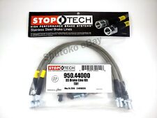 STOPTECH STAINLESS STEEL FRONT BRAKE LINES FOR 01-05 LEXUS IS300 / 02-07 SC430 picture