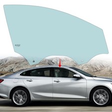 For 2016-2025 Chevy Malibu Passenger Right Side Front Door Window Glass Tempered picture