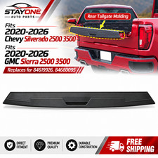 New Rear Center Multiflex Tailgate Molding For 2020-2026 GMC Sierra 2500 3500 HD picture