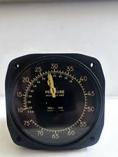 Kollsman Dual Manifold Pressure Gauge 10-75 in Hg ABS,  12538-4-02-314  picture