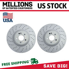 For Mercedes S Class S550 S550e Front Brake Rotors 2pcs Fits US Stock Hot Sales picture