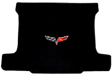 LLOYD MATS Velourtex REAR DECK MAT w/ C6 logo custom fits 2005 to 2013 Corvette picture