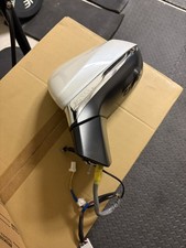 2023-2025 LEXUS RX350 LEFT MIRROR W/ CAMERA 87940-F6041-A0 OEM WHITE picture