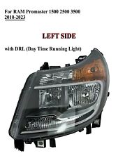 Driver Left Side Headlamp Headlight with DRL for 2010-2022 RAM Promaster picture