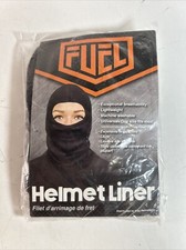 Fuel Helmet Liner Balaclava Face Mask Motorcycle Ski Snowmobile Hood Black NIP picture