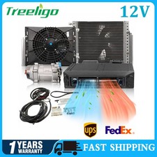 12V Cooling & Heater Underdash Air Conditioner Kits Electric Auto Car A/C Set picture