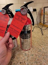 GM Fire Extinguisher 66-72 Vintage Tag picture