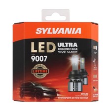 2 Pack Sylvania 9007 LED Ultra - Fog Lights or Offroad Headlight, 9007LEDHP.BX2 picture