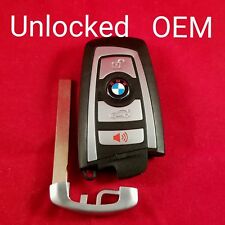 YGOHUF5662 - Unlocked OEM BMW Smart Key 4B Trunk 9266846-02 (Silver) picture