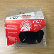 FISA ITALY UNIVERSAL SINGLE HIGH TONE ELECTRIC HORN 12V 1 TERMINAL FX/1 picture