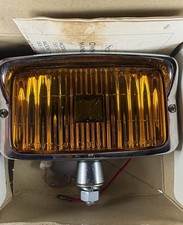 Sears Quartz Halogen Auxiliary Fog Light AMBER Japan In Box With Paperwork picture