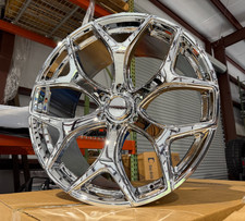 fits 22x10 Ford F150 Shelby Replica Wheels Triple Chrome 6x135 Rims 22