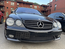 Bumper Tow Hook License Plate Mount Bracket for Mercedes CL-Class 2000-2006 New picture