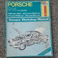 Porsche 914 4-Cylinder 1969 Thru 1976 Haynes Repair Manual by John Haynes picture